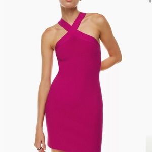 Aritzia Babaton Sculpt Knit Dress